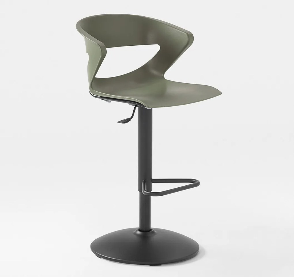 Kicca lemn masiv Stool Rotativ – Taburet versatil