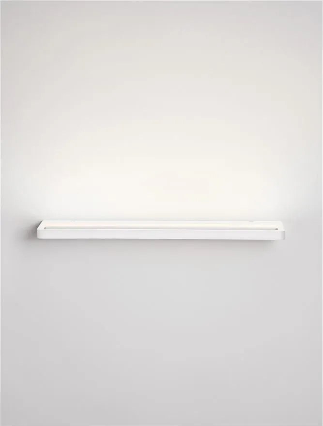 Aplica LED stil ambiental PABLO alba L-40cm, NVL-9060258