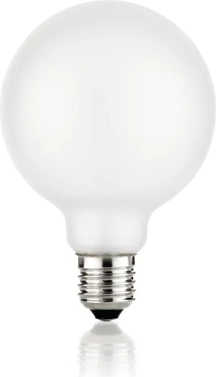 Bec LED dimabil, E27 globo d095 08w 3000k cri80 satin intera dimm