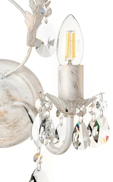 Aplică TERESA 2xE14/6W/230V alb ONLI