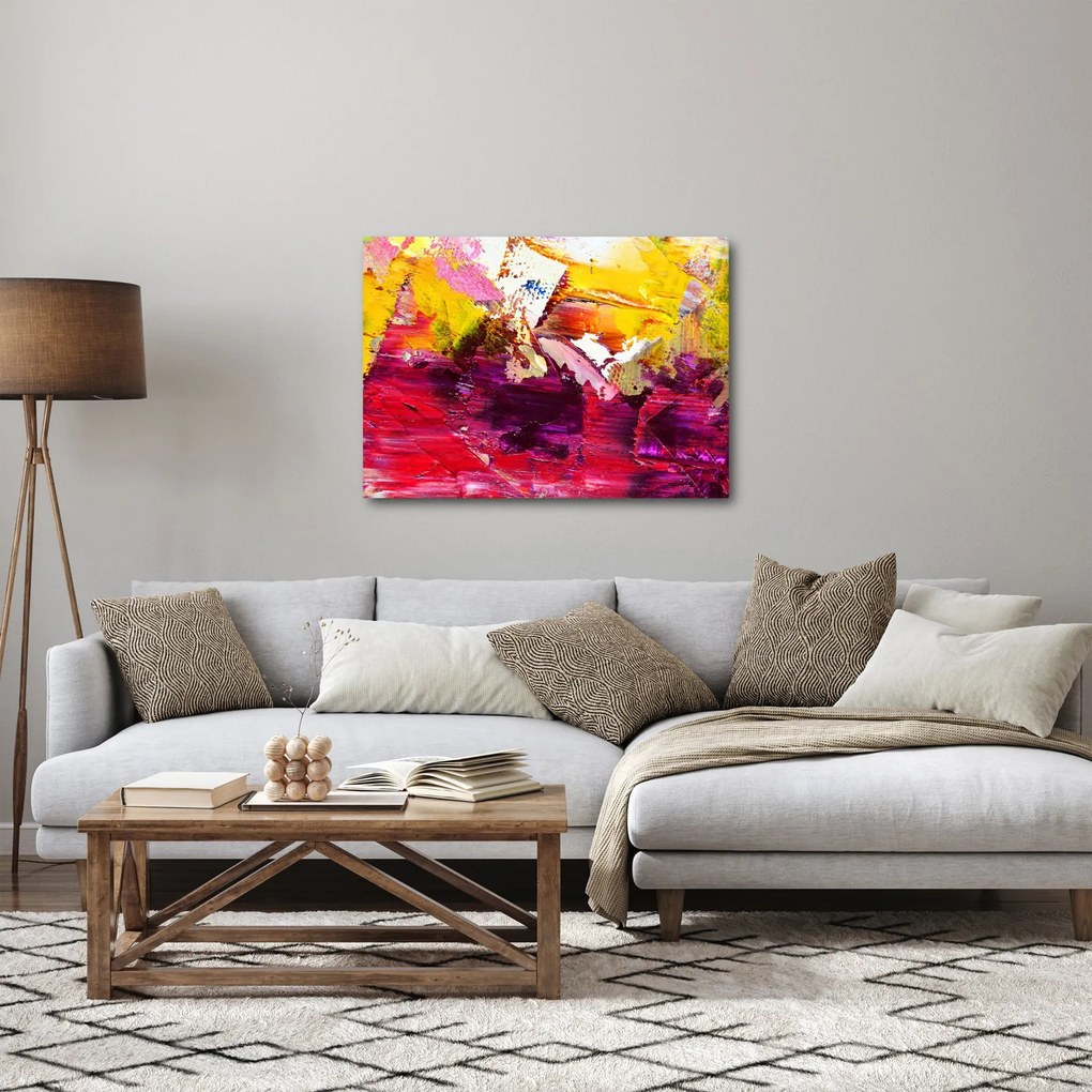 Tablou cu abstracție - pictura (70x50 cm)