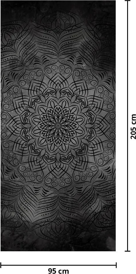 Fototapet pentru ușă - Mandalay mistic (95x205cm)
