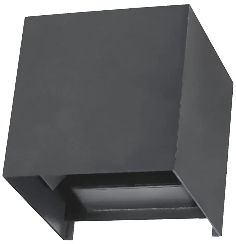 Immax 08510L - Aplica LED de perete exterior DICE LED/6W/230V 3000K IP65