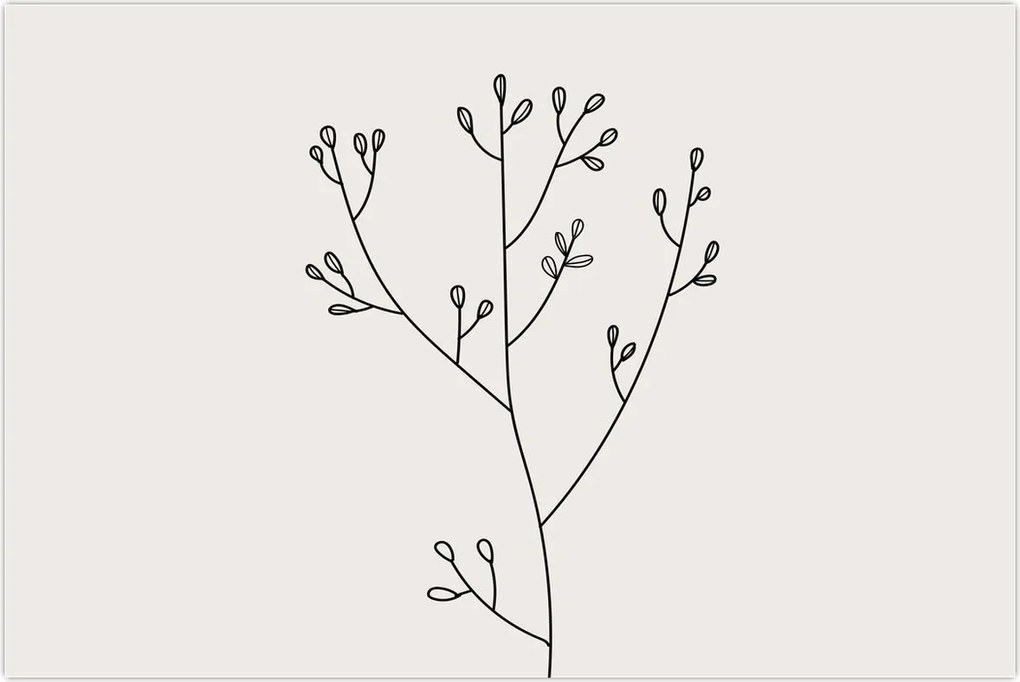 Tablou - Floare de pajiște N⁰3 (90x60 cm)