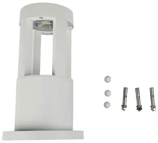 Lampă LED de exterior LED/10W/230V 25cm 6400K IP65 albă