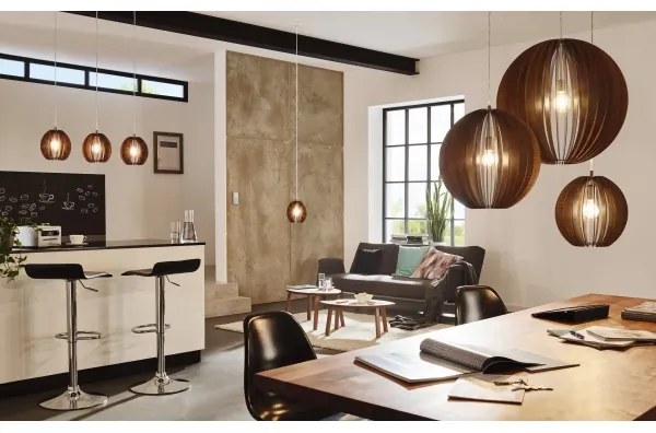 Eglo 94636 - Lustra COSSANO 1xE27/60W/230V