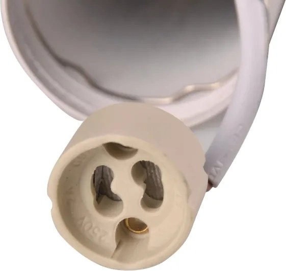 Spot de perete PARIS 2xGU10/10W/230V alb