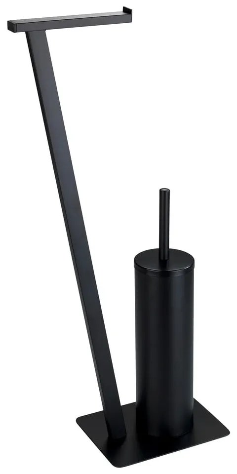 Suport pentru toaletă Wenko Lirio, negru
