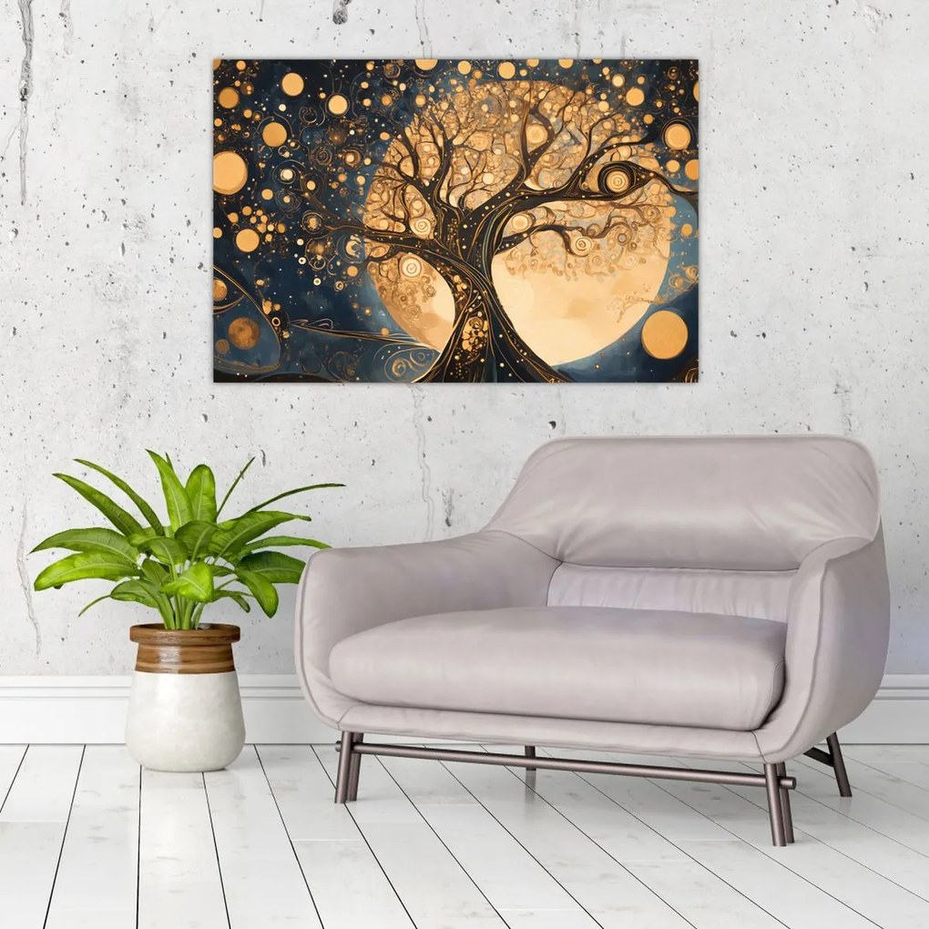 Tablou – Arbore suprarealist (90x60 cm)