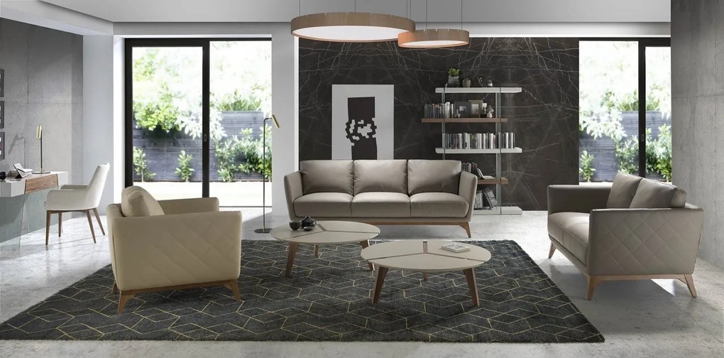 Consola eleganta design LUX Gorgeous, gri perla AC-HC-ST-001