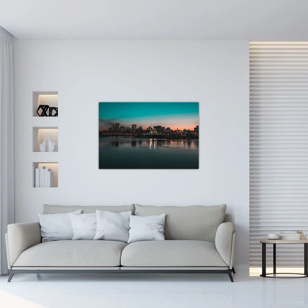 Tablou cu oraș mare (90x60 cm)