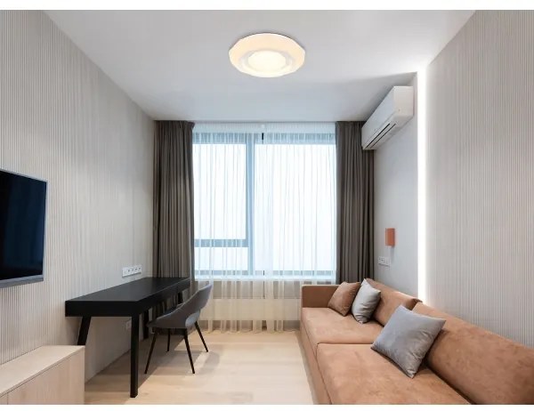 Plafonieră LED dimabilă Globo 41280-24 HOKKI LED/24W/230V + telecomandă