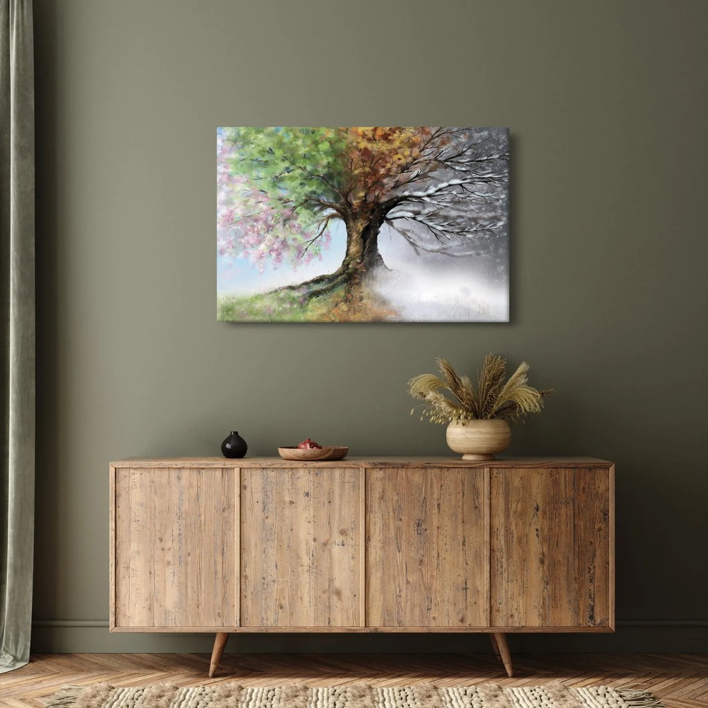 Tablou - Arborele celor patru anotimpuri (90x60 cm)