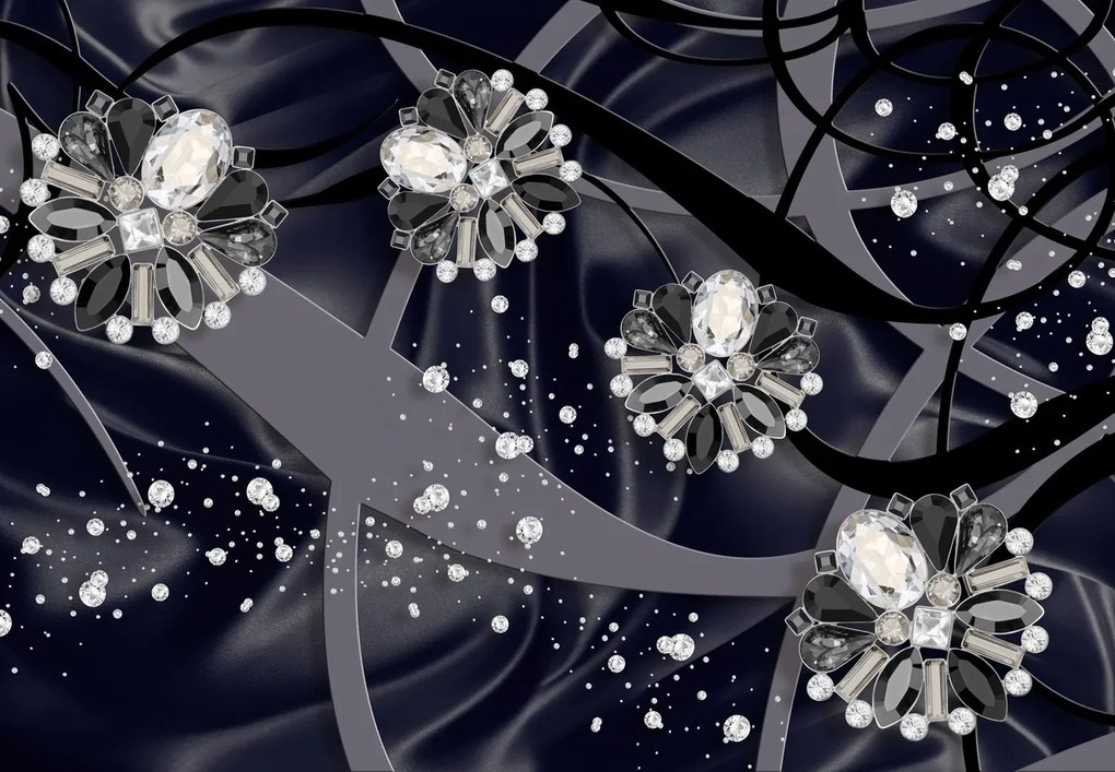 Fototapet - Diamante in satin (147x102 cm)