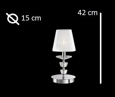 Veioza cristal Venezian PEGASO TL1 SMALL 059266