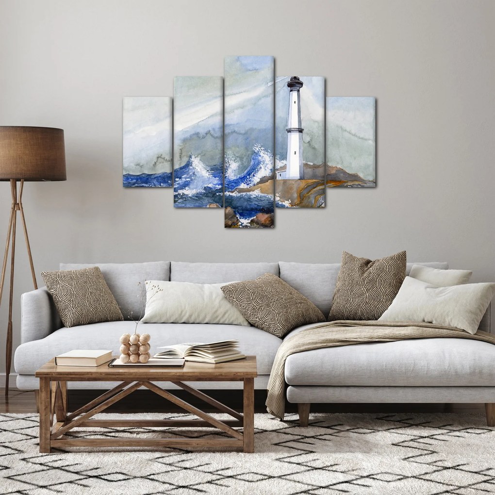 Tablou cu pictura farului (150x105 cm)