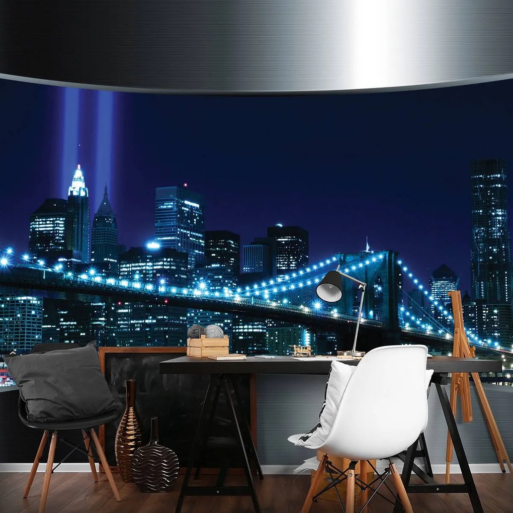 Fototapet - Orașul nocturn (152,5x104 cm)