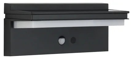 Aplică LED solară cu senzor SUN SENSE LED/10W/3,7V 4000 mAh IP44