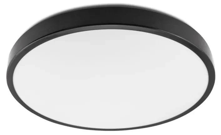 Plafonieră LED ZOE LED/24W/230V IP44 neagră