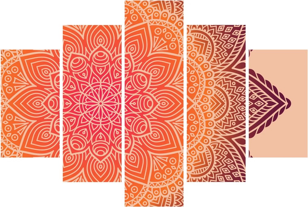 Tablou - Mandala artă (150x105 cm)