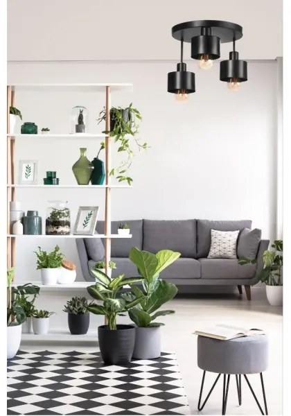 Lustră aplicată BODO 3xE27/60W/230V