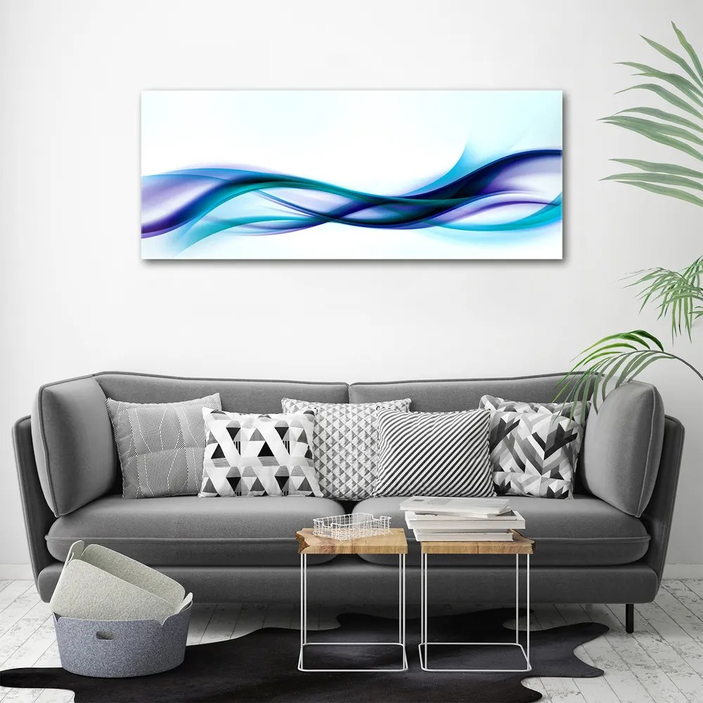 Imprimare tablou canvas Valuri abstracte