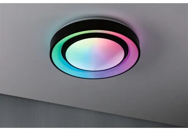Plafonieră dimabilă LED RGBW/22W RAINBOW 230V Paulmann 70544 + telecomandă