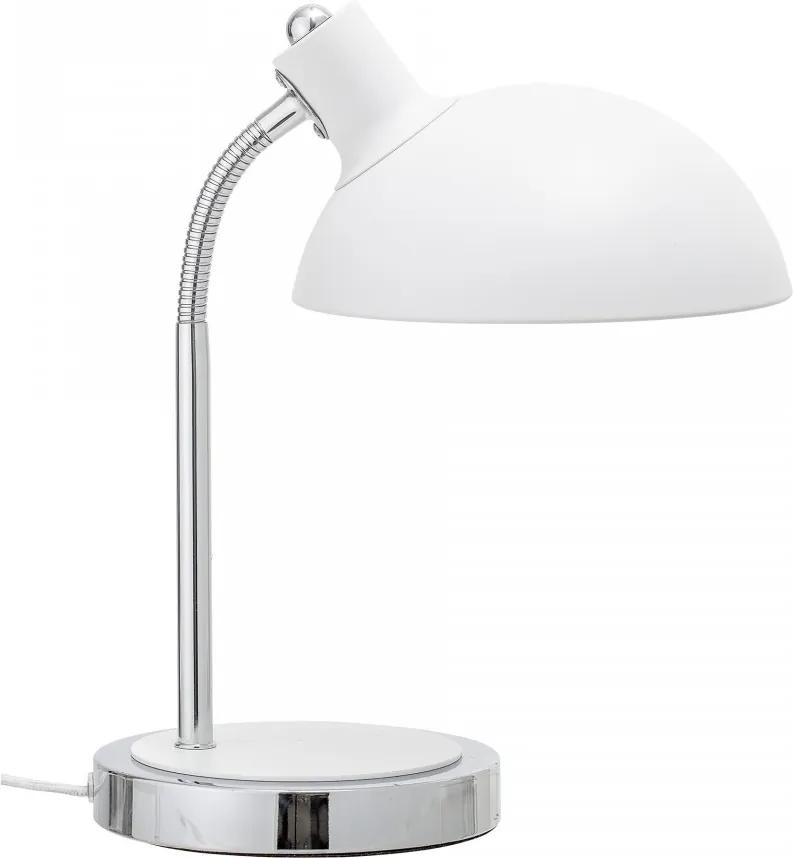 Lampa birou alba din fier 40 cm Stalia Bloomingville