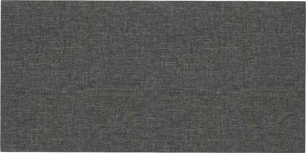 vidaXL Tăblie de Pat pentru Perete 12 pcs Gri închis 30 x 15 cm