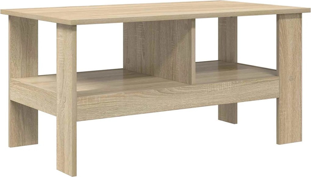 vidaXL Masă de cafea Stejar Sonoma 90 x 50 x 45 cm Lemn compozit