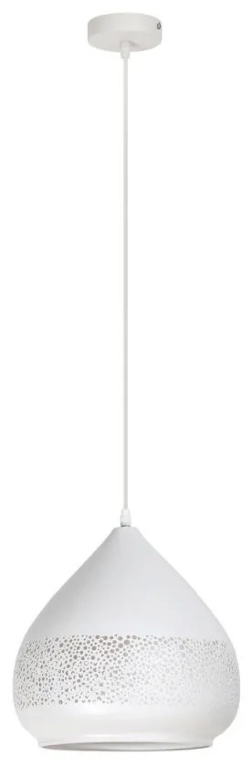 Pendul design industrial metalic alb KAIA 2279 RX