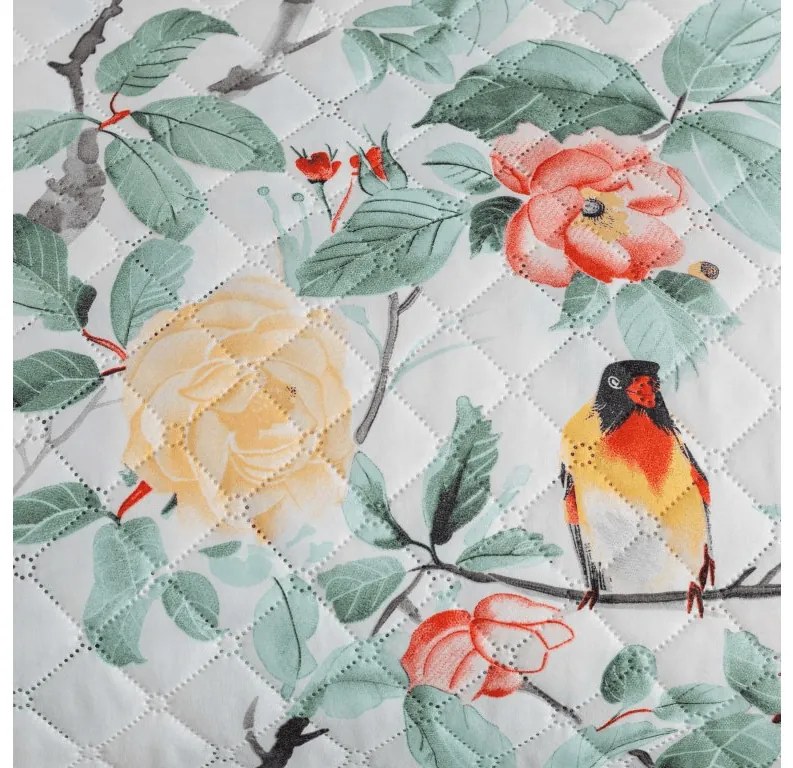 Cuvertura de pat cu model PETALIA, colorata Dimensiune: 170 x 210 cm