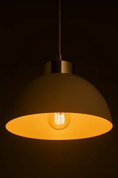 BRILAGI - Lustru suspendat pe cablu MOON 1xE27/60W/230V Ø 18 cm, bej/auriu