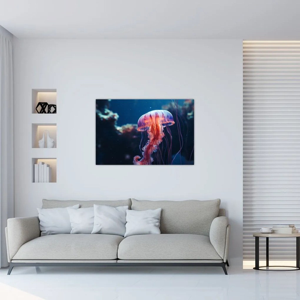 Tablou - Meduză (90x60 cm)