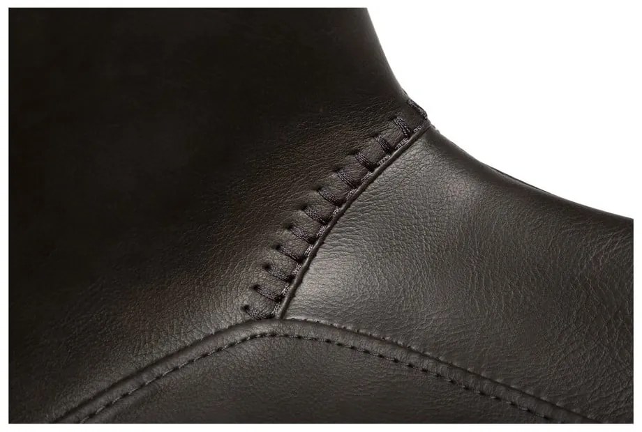 Scaun dining din piele artificială DAN–FORM Denmark Hype, gri