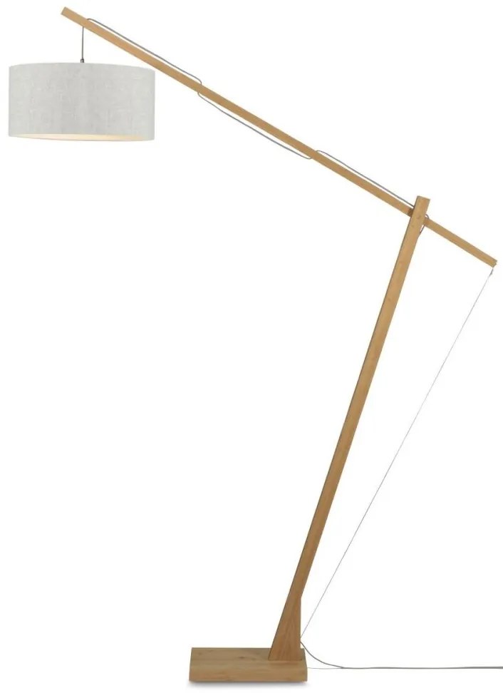 Lampadar eco din bambus Montblanc 4723 natur/ in deschis