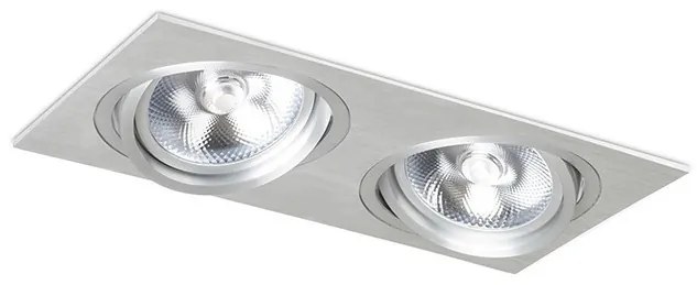 Spot incastrabil directionabil de tavan/plafon SIRO 2 WH