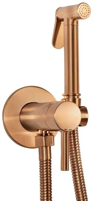 Baterie bideu Lungo Loop cupru periat