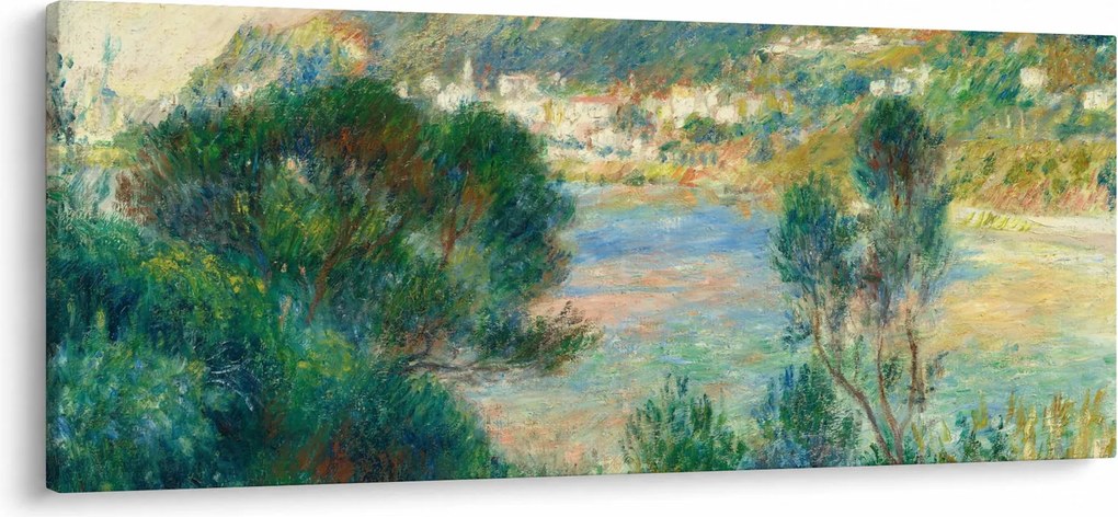 Tablou - Auguste Renoir, View of Monte Carlo from Cap Martin, reproducere (120x50 cm)