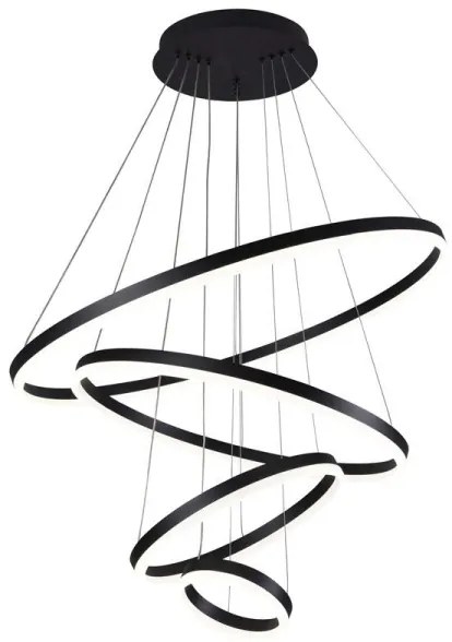 Lustră LED dimabilă pe cablu LED/165W/230V 3000-6500K + telecomandă