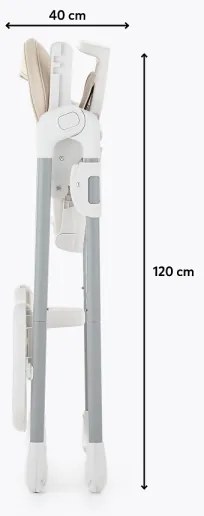 Scaun de masă pentru copii GUSTO roz PETITE&MARS