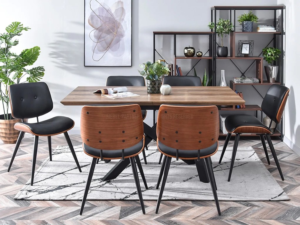Scaun Grimo (nuc + negru). Promo -14%. 1111069