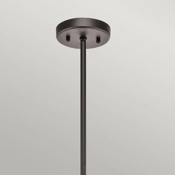 Lustră pe tijă de exterior Kichler KL-LYNDON-5P-AZ LYNDON 5xE27/60W/230V IP44