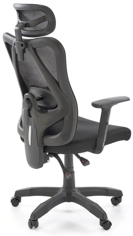 Scaun de birou Ramos negru H129 cm