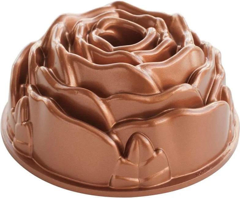 Formă pentru copt Nordic Ware Rose, 2,4 l, arămiu