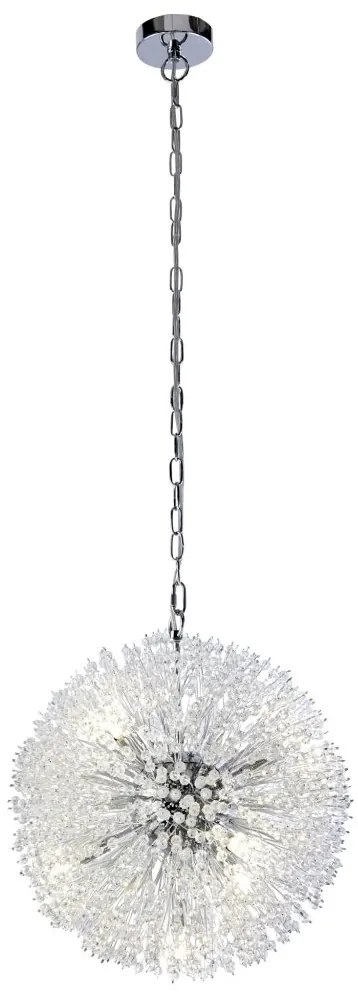 Lustra suspendata design deosebit din margele din sticla Sunburst 7Lt