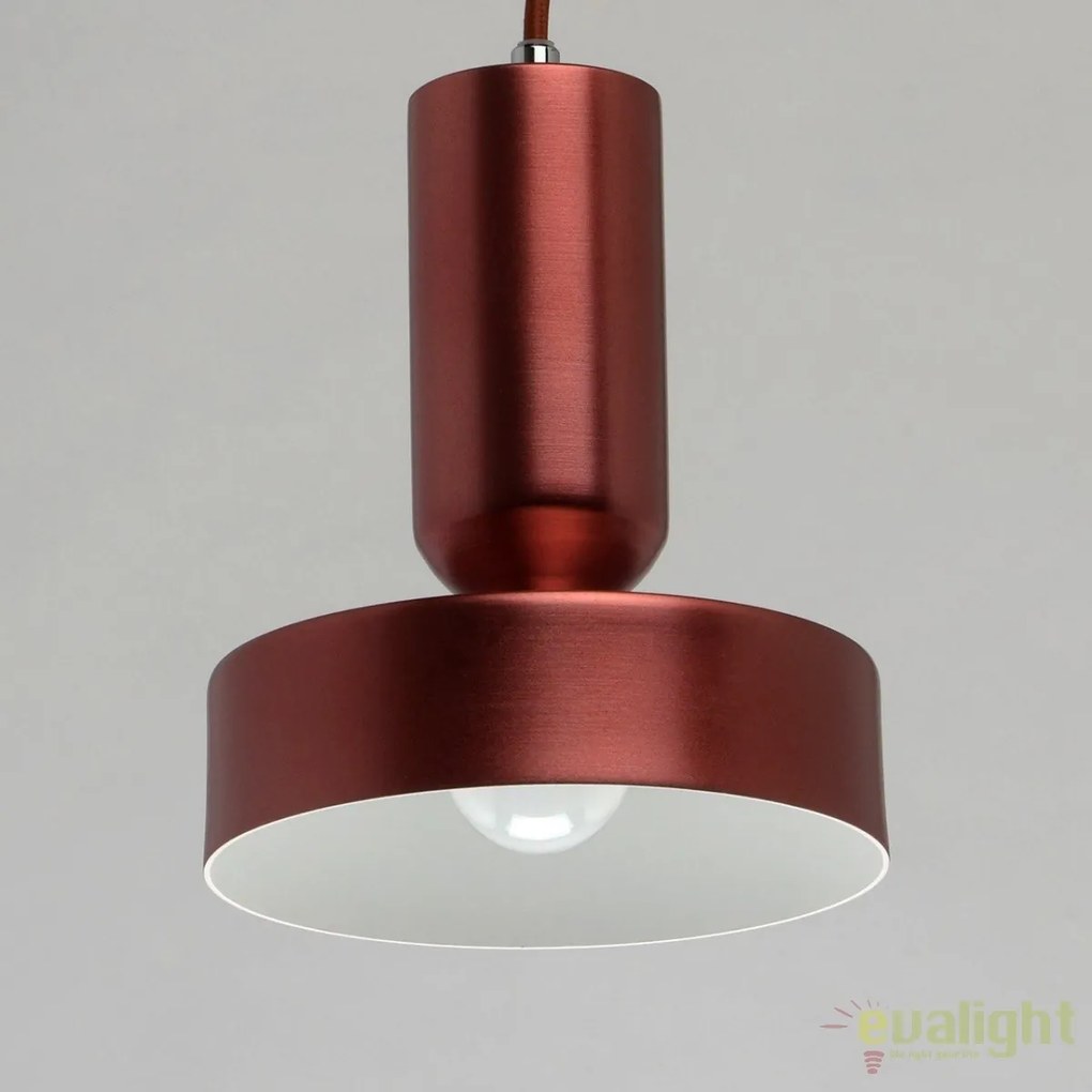 Pendul design modern Pauly 16cm, rosu visiniu 715010401 MW
