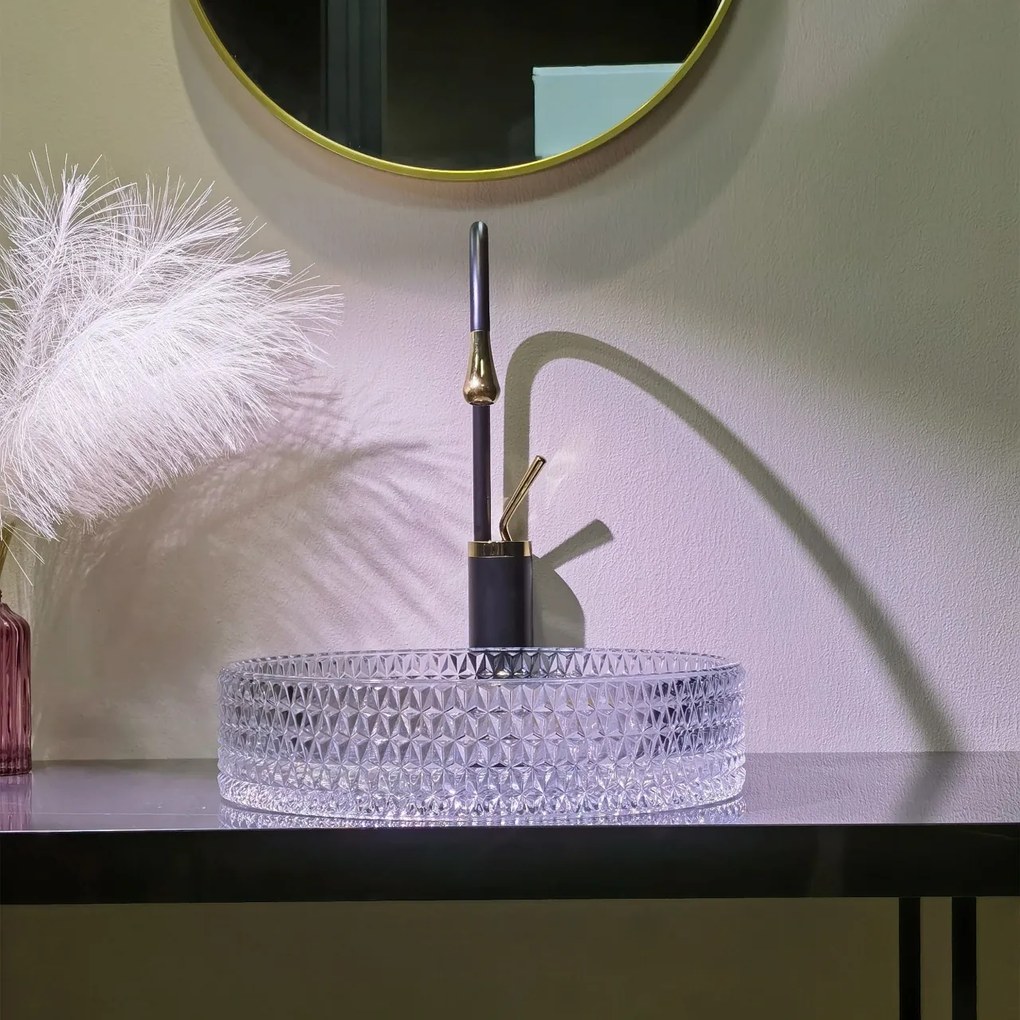 Lavoar pe blat Rea Cristal Transparent 39