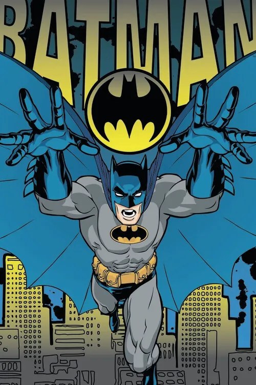 Poster de artă Batman - Action Hero