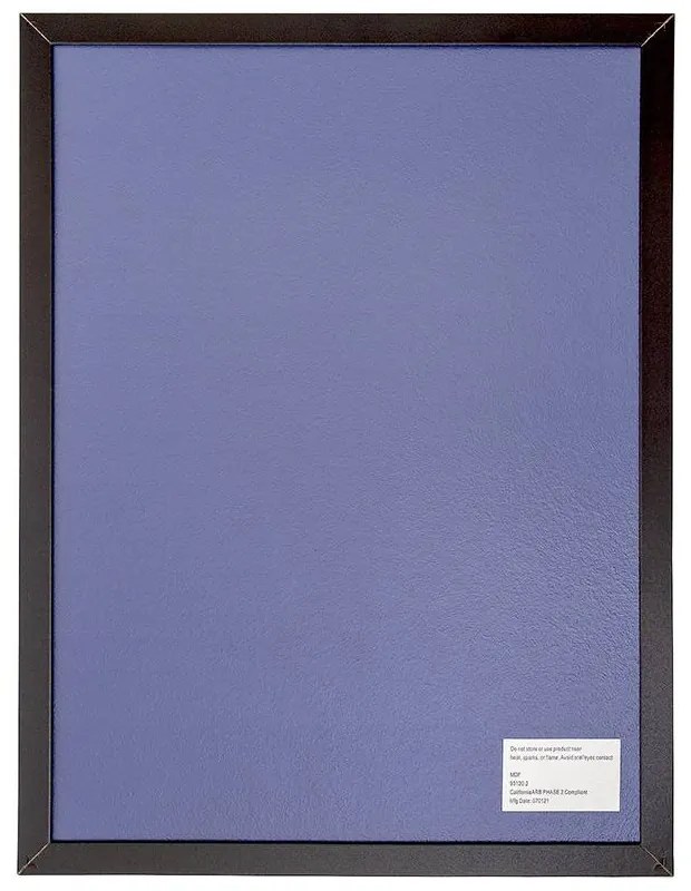 Tablă Combi Board / plută 45 × 60 cm, neagră